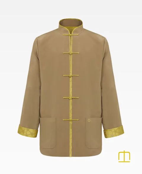 'Five Elements' Double-Sided Silk Tang Jacket