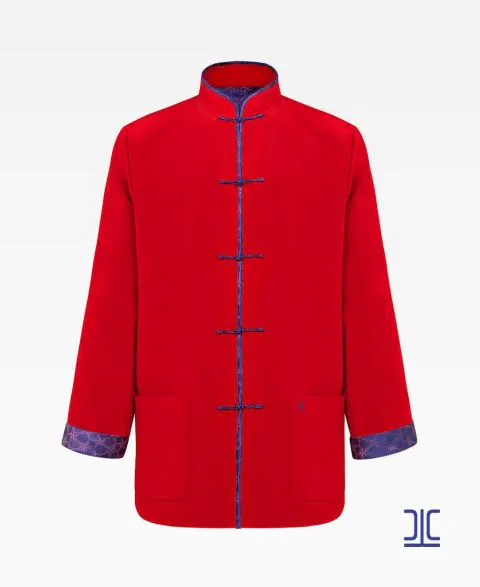'Five Elements' Double-Sided Silk Tang Jacket