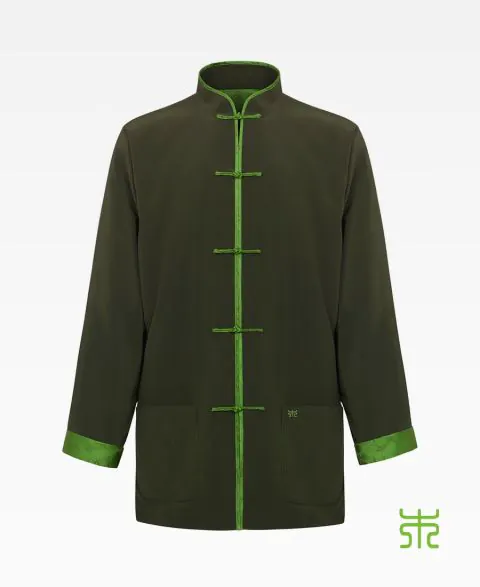 'Five Elements' Double-Sided Silk Tang Jacket